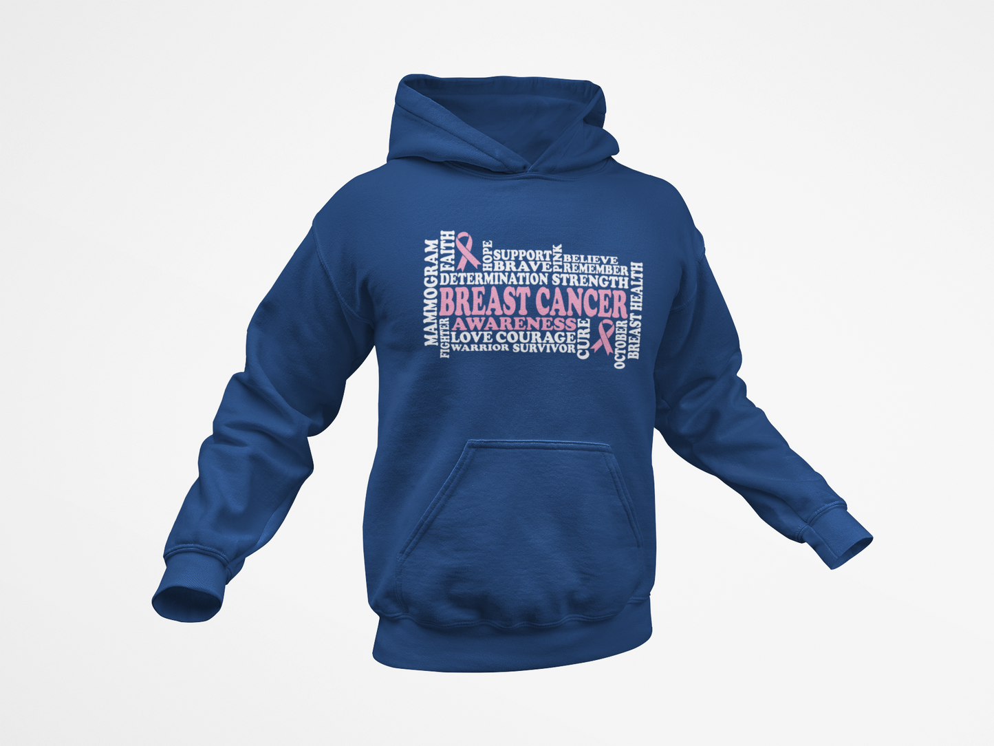 Word Cloud - Breast Cancer T-Shirt, Hoodie & Sweater