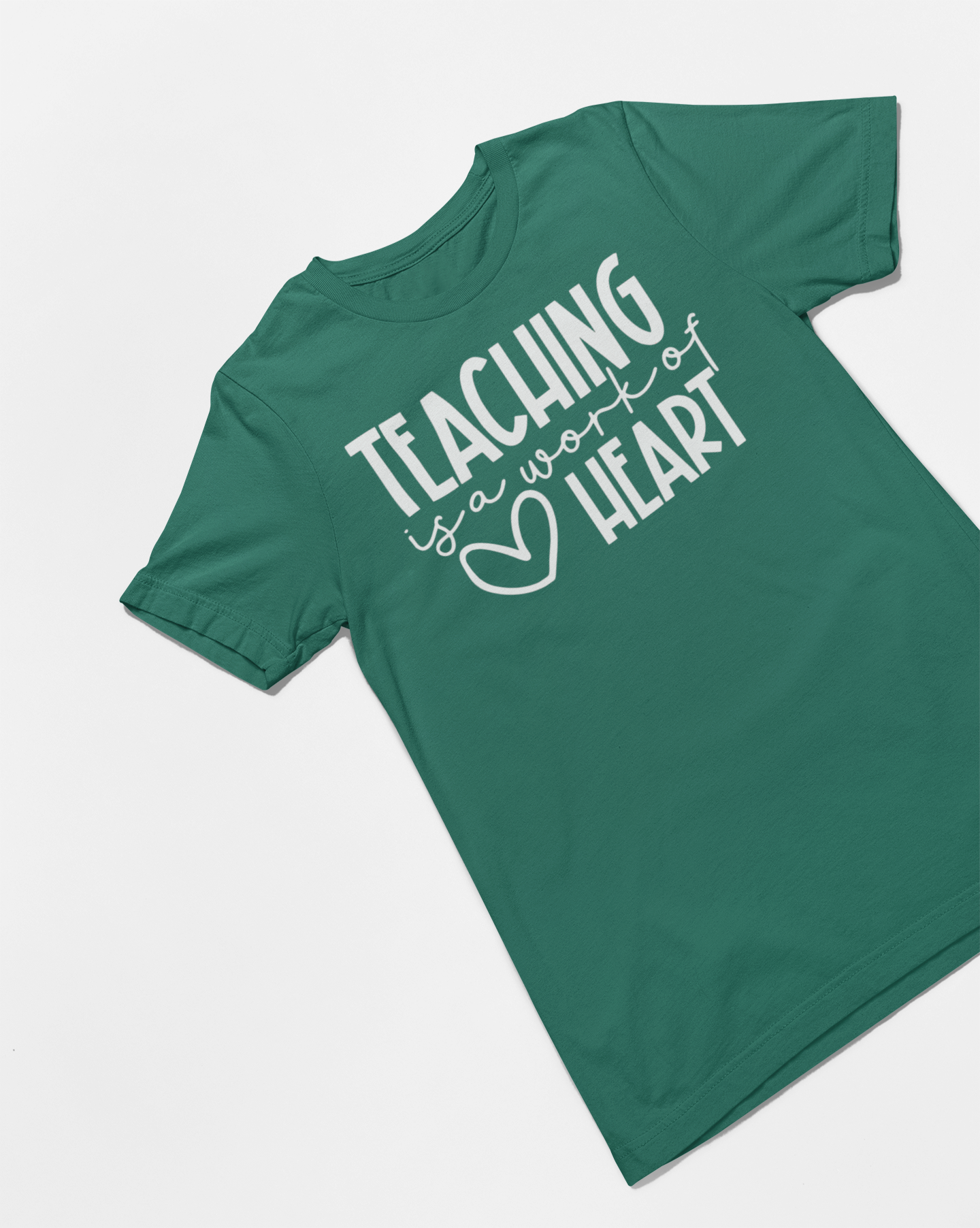 Teaching Is A Work of Heart Teacher T-shirt