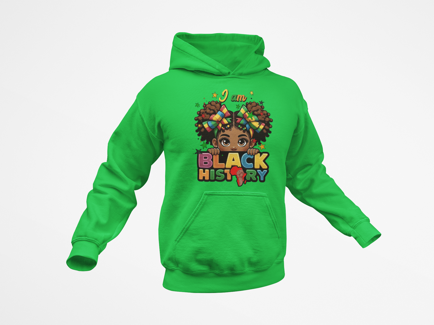 I am Black History Girls T-Shirt, Hoodie & Sweater