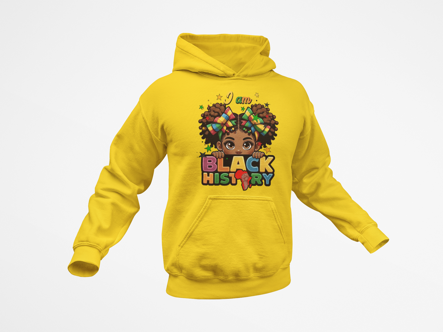 I am Black History Girls T-Shirt, Hoodie & Sweater