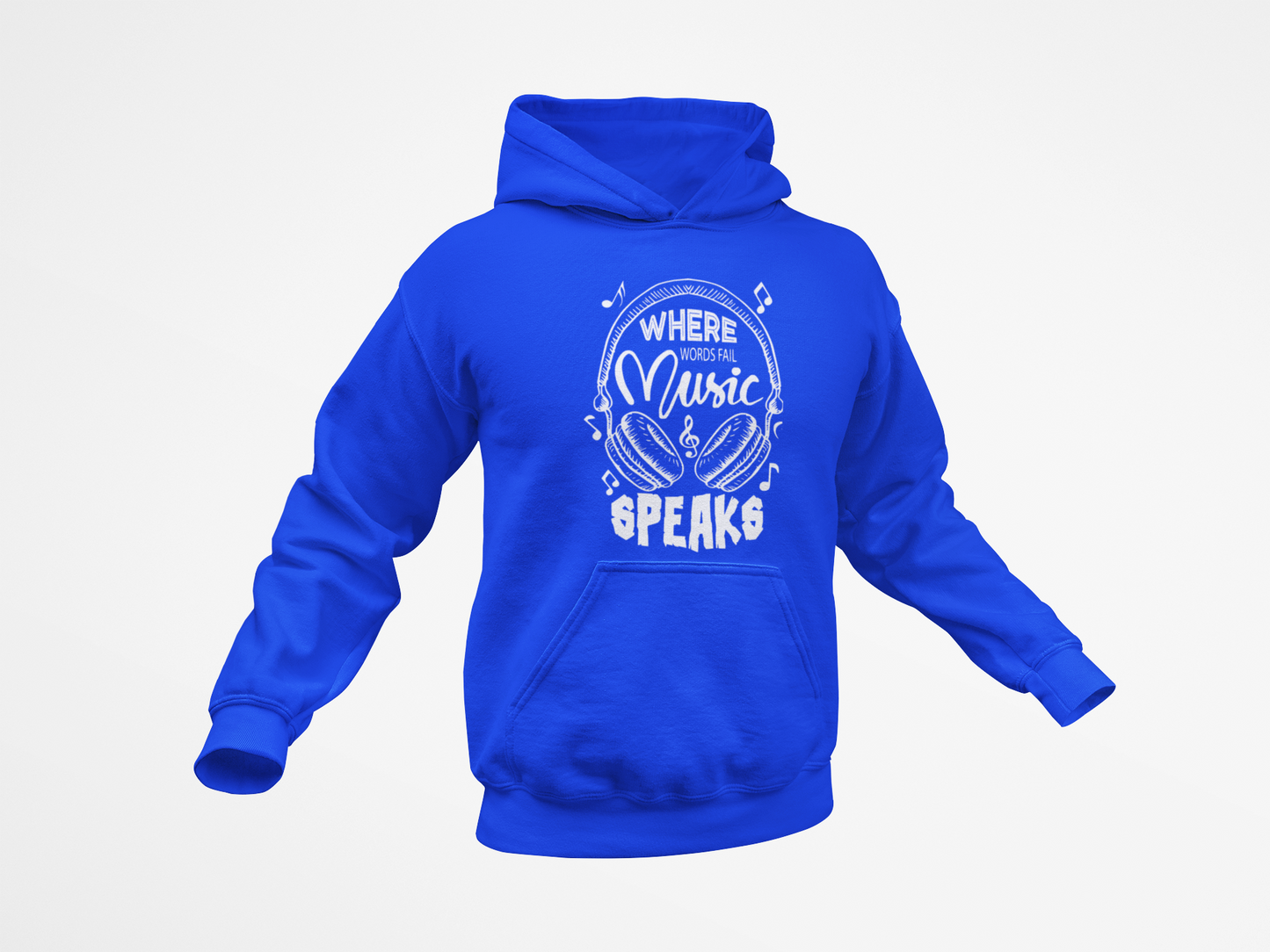 Music Speaks T-Shirt, Hoodie & Sweater