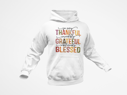 Thanksgiving| Thankful, Grateful and Blessed