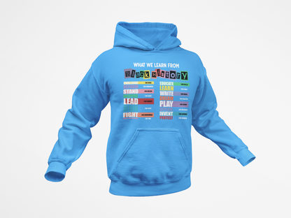 What We Learned - Black History T-Shirt, Hoodie & Sweater