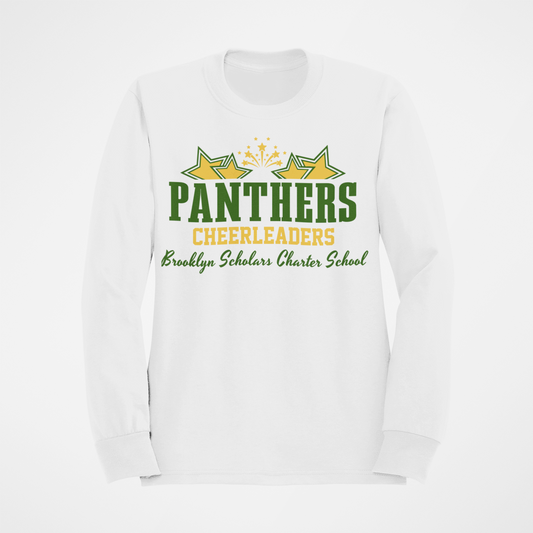 BSCS Cheerleading Panthers Long sleeve