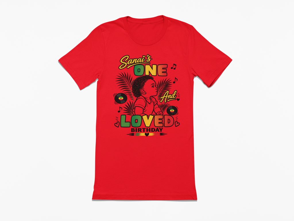Sanai's One Loved Birthday T-shirts