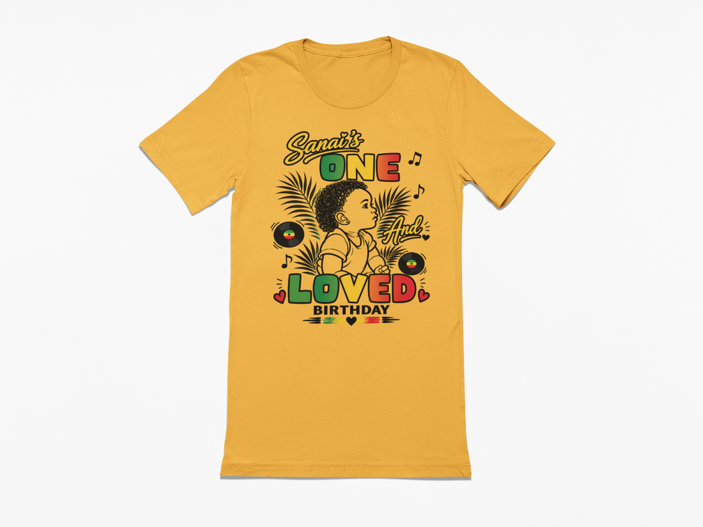 Sanai's One Loved Birthday T-shirts