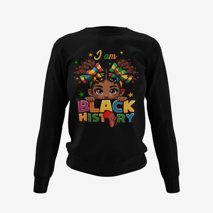 I am Black History Girls T-Shirt, Hoodie & Sweater