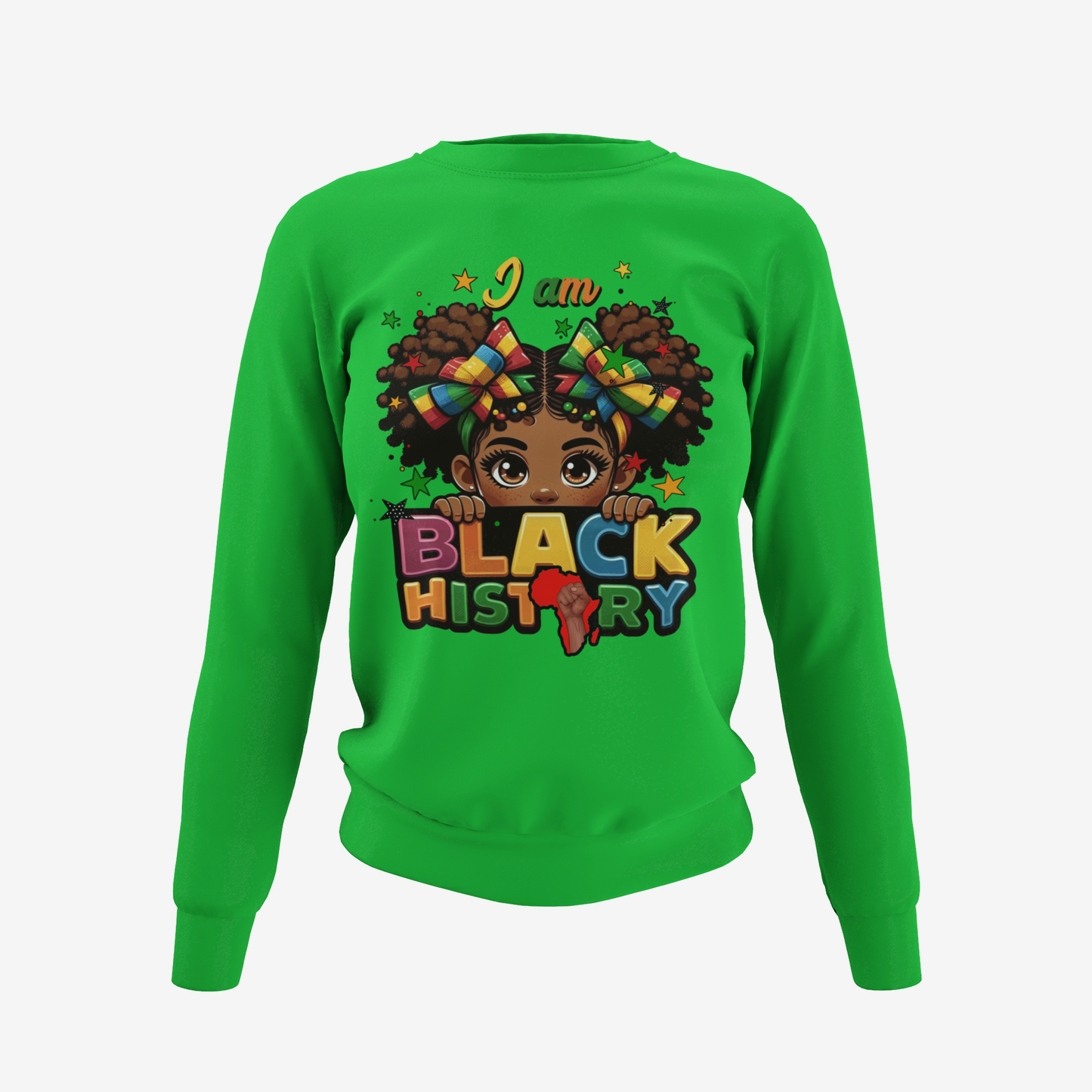 I am Black History Girls T-Shirt, Hoodie & Sweater