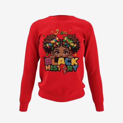 I am Black History Girls T-Shirt, Hoodie & Sweater