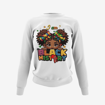 I am Black History Girls T-Shirt, Hoodie & Sweater