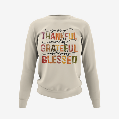 Thanksgiving| Thankful, Grateful and Blessed