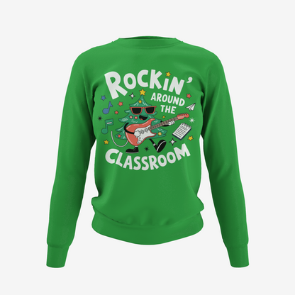 Christmas Hoodie: Rocking Around the Classroom