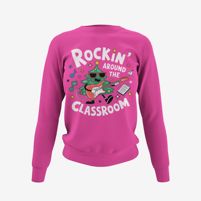 Christmas Hoodie: Rocking Around the Classroom