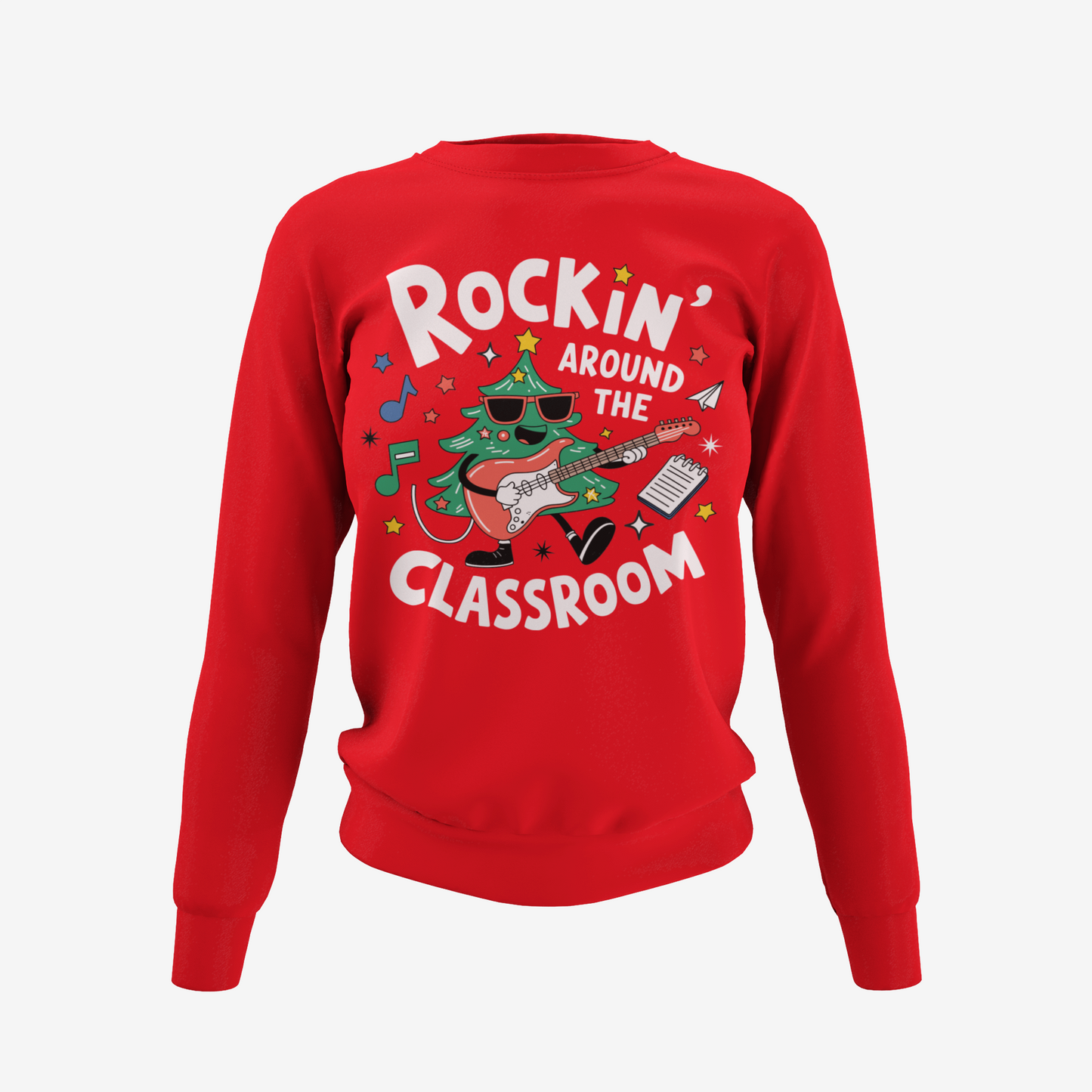 Christmas Hoodie: Rocking Around the Classroom