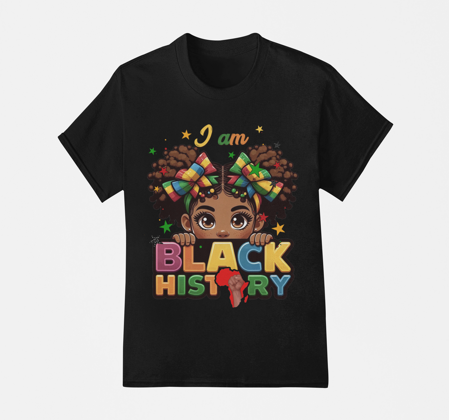 I am Black History Girls T-Shirt, Hoodie & Sweater