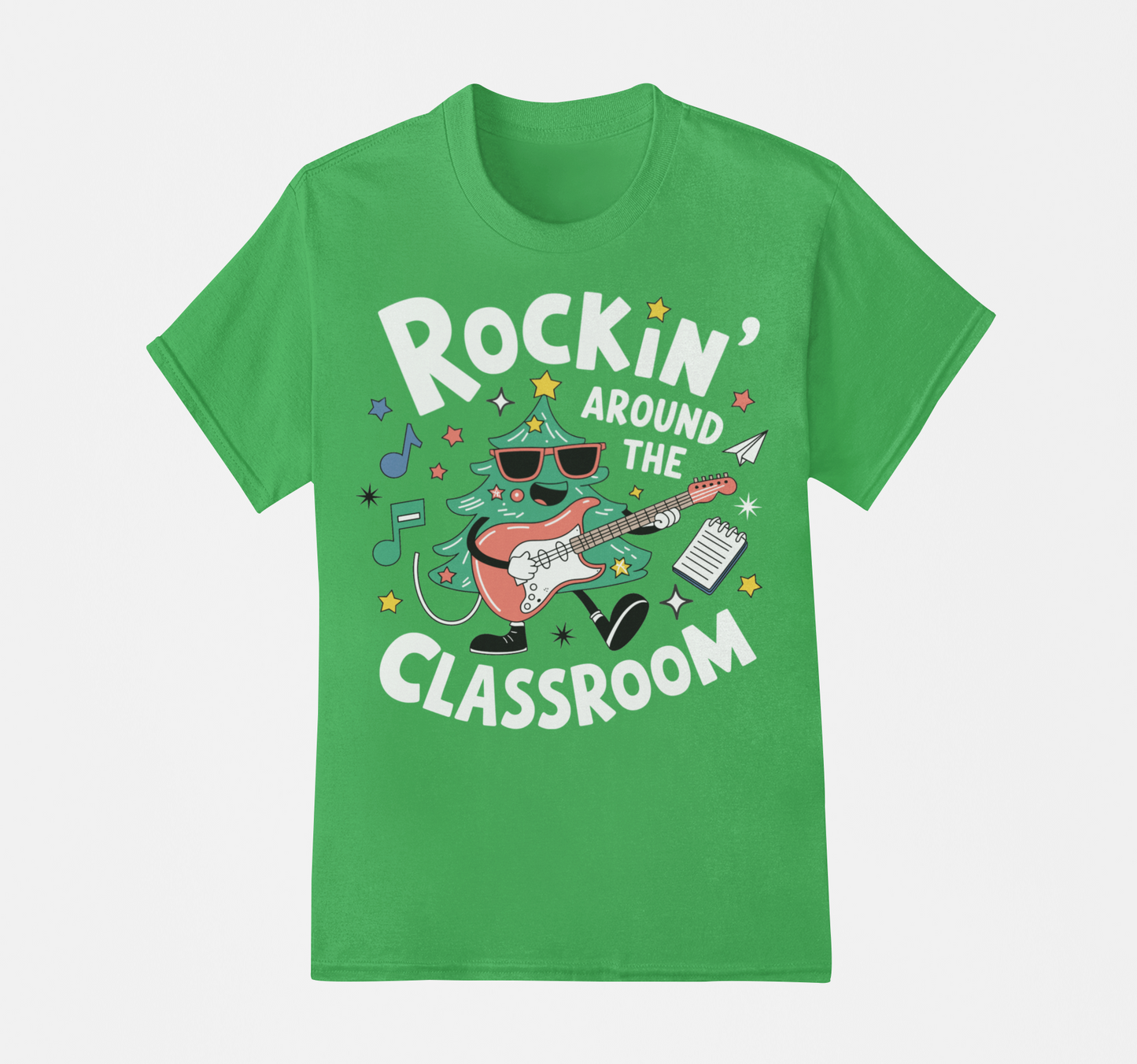 Christmas Hoodie: Rocking Around the Classroom