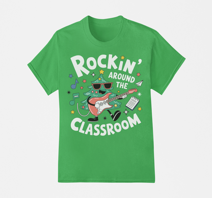 Christmas Hoodie: Rocking Around the Classroom