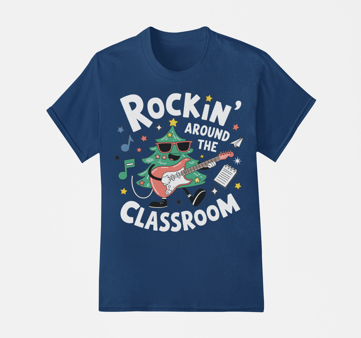 Christmas Hoodie: Rocking Around the Classroom