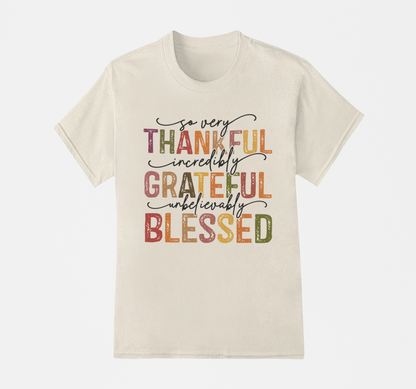 Thanksgiving| Thankful, Grateful and Blessed