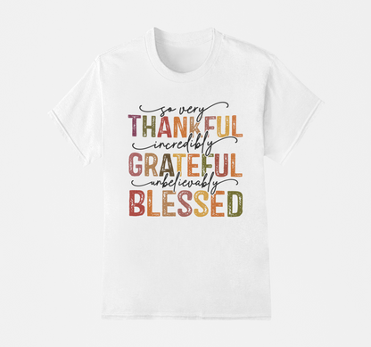 Thanksgiving| Thankful, Grateful and Blessed