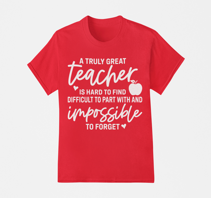 A Truly Great Teacher T-Shirt, Hoodie & Sweater