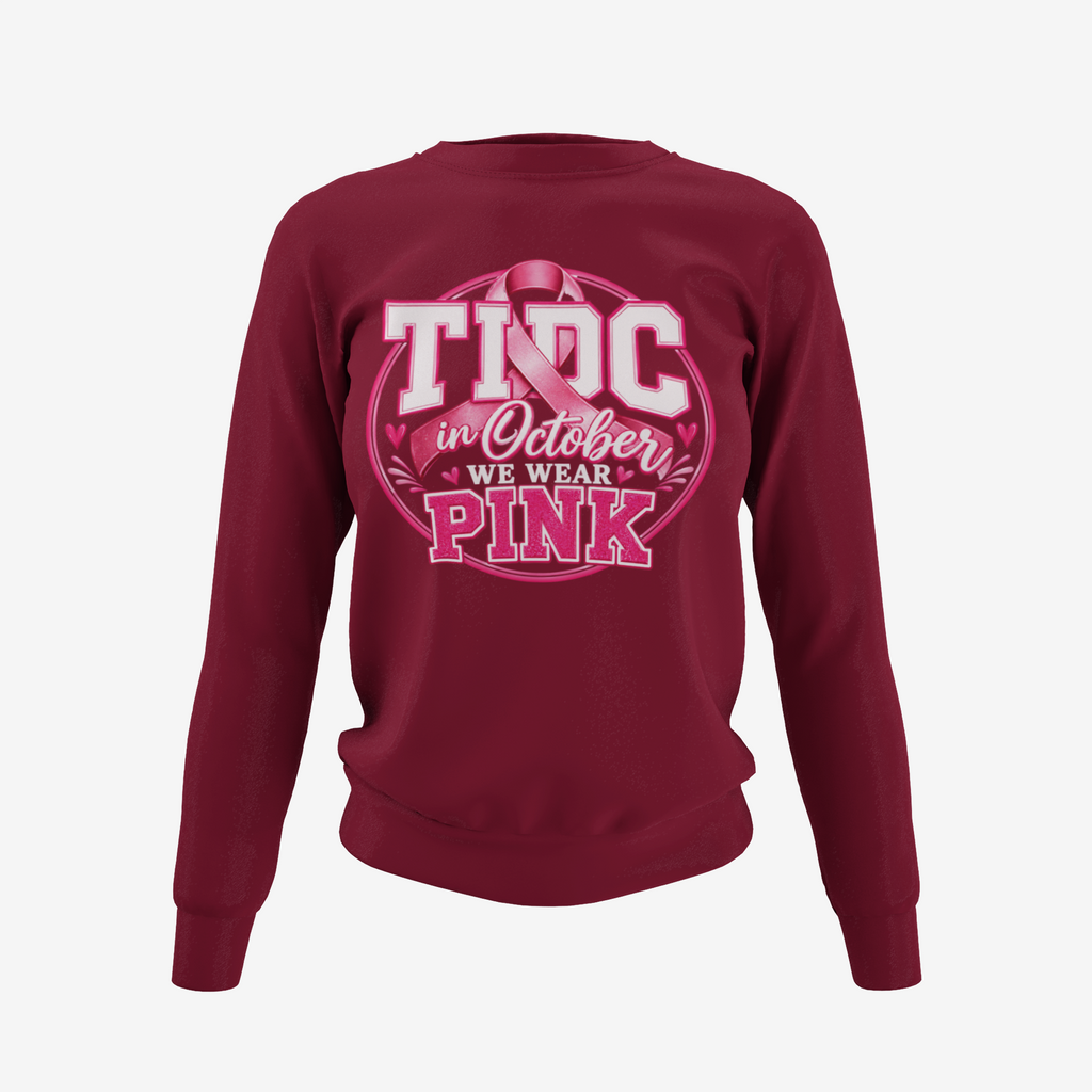 TIDC Breast Cancer Awareness Sweater