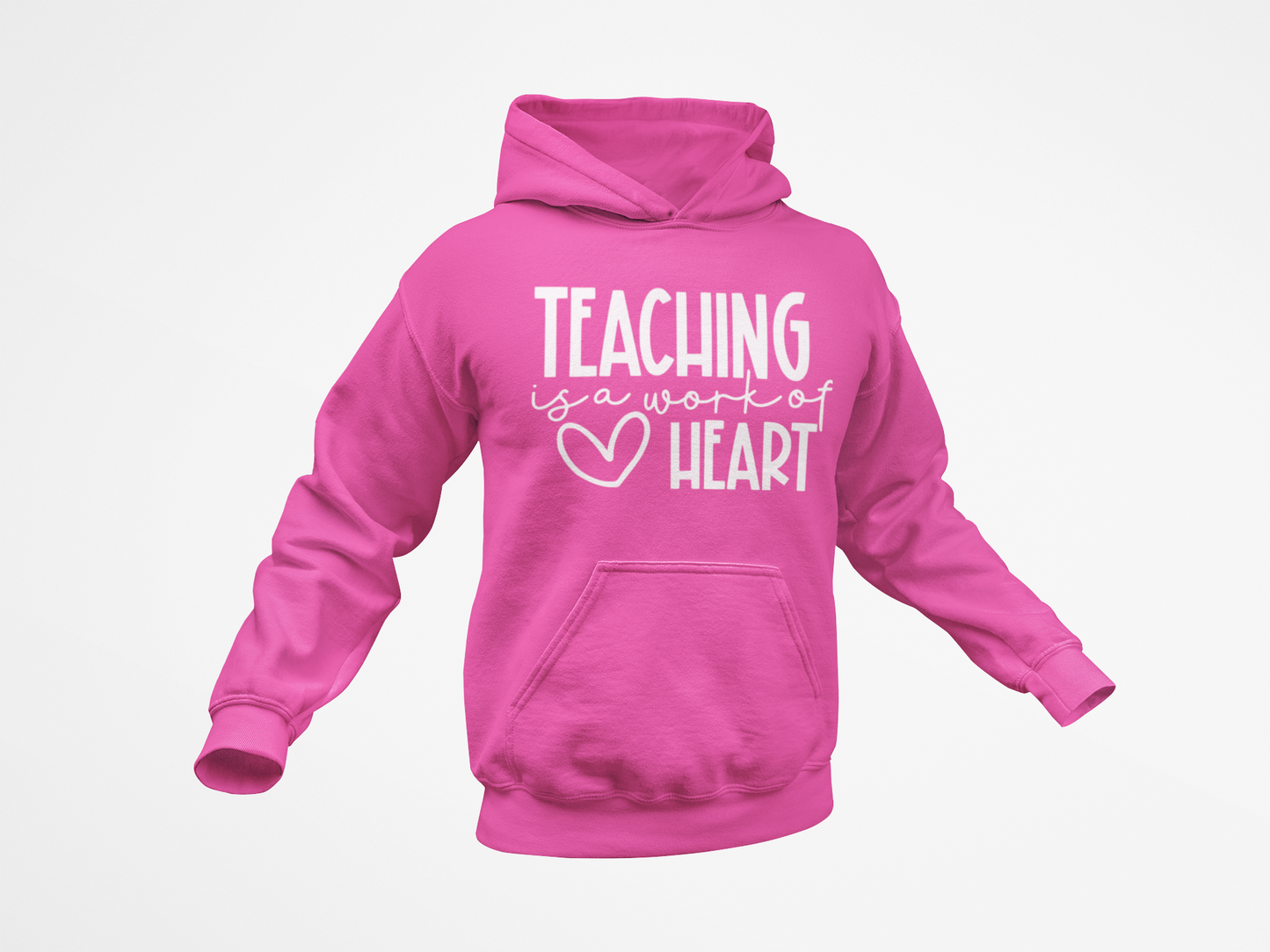 Teaching Is A Work of Heart Teacher T-shirt