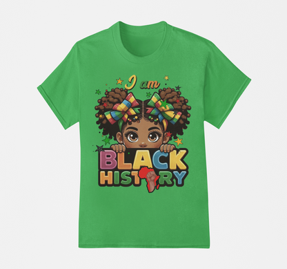 I am Black History Girls T-Shirt, Hoodie & Sweater