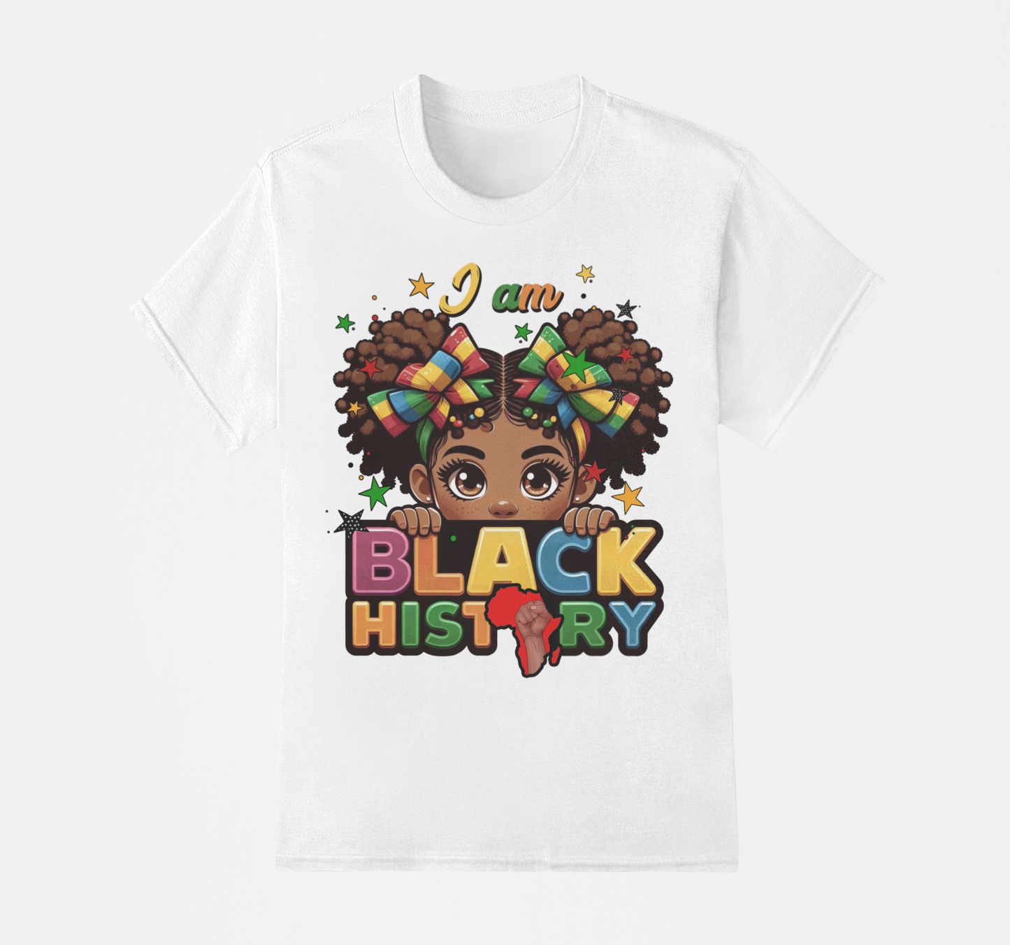 I am Black History Girls T-Shirt, Hoodie & Sweater